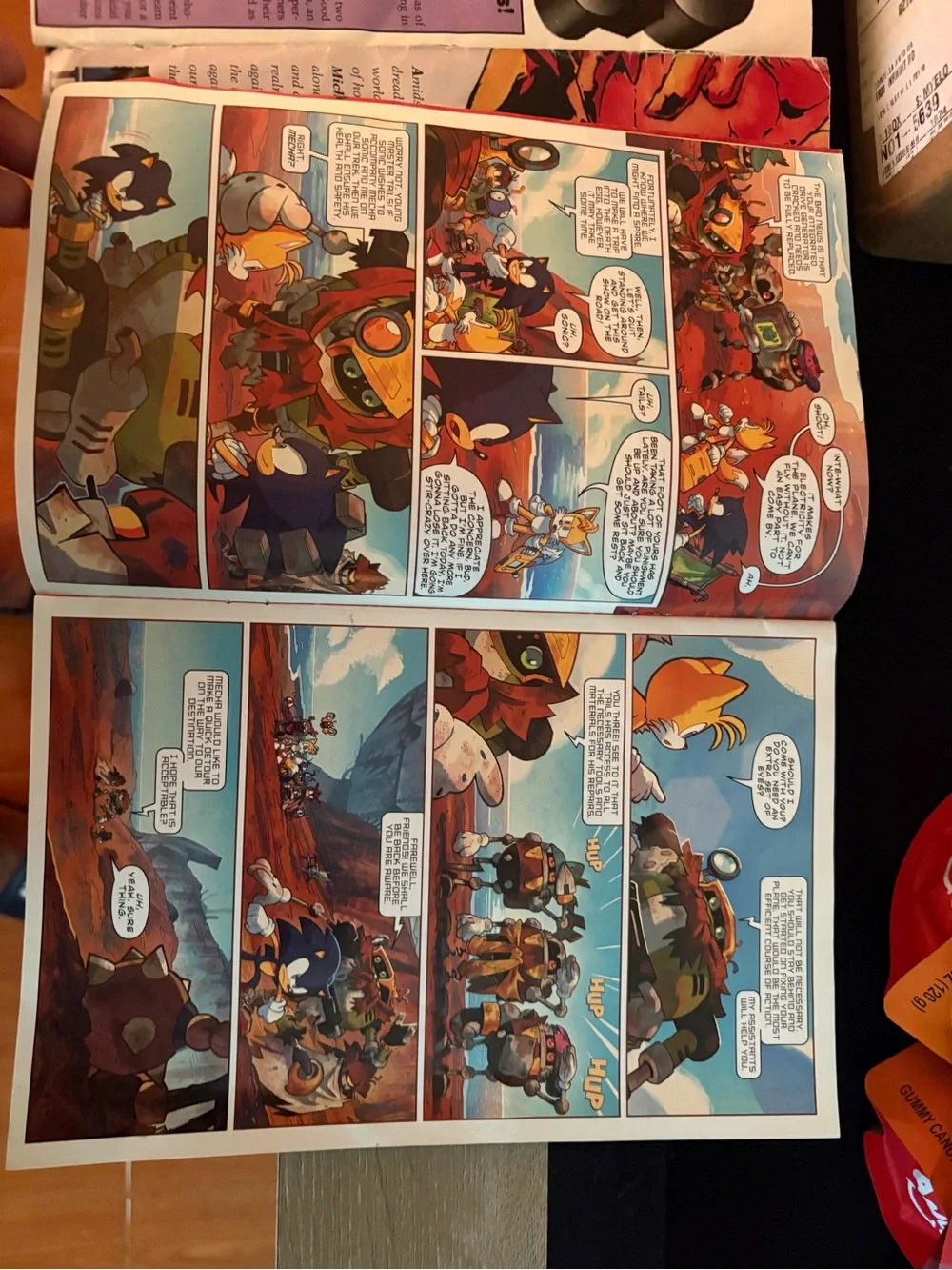 & Other Stories Sonic the Hedgehog Comic - Blue, Black